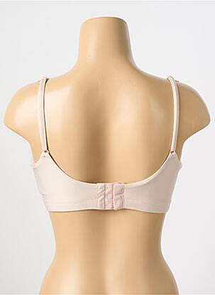 Sutien efect material satinat top sutien modelat culoare piersică ALTO GIRO femeie