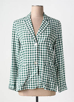 Sacou buzunare verde NICE THINGS femeie