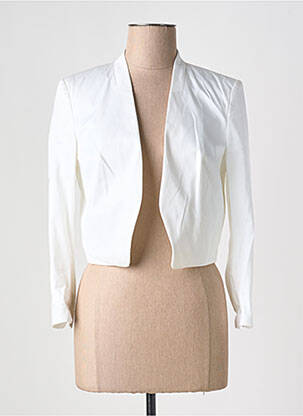 Bolero efect material satinat bej DANIEL HECHTER femeie