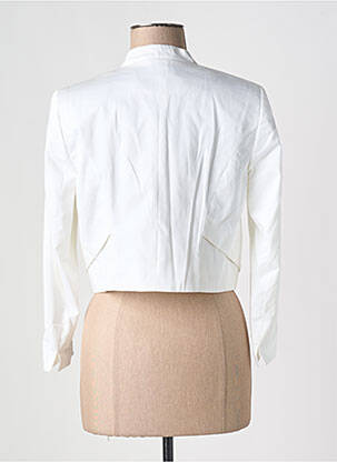 Bolero efect material satinat bej DANIEL HECHTER femeie