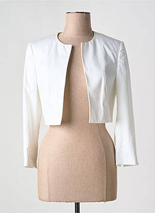 Bolero efect material satinat bej DANIEL HECHTER femeie