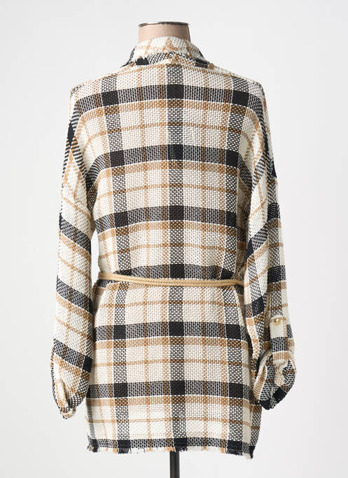 Vestă cu mâneci lungi bej CAROLINE BISS femeie