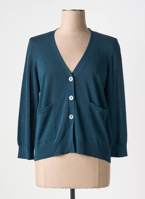 Vestă cu mâneci lungi verde NICE THINGS femeie