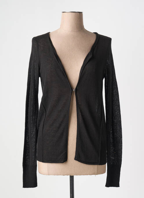 Vestă cu mâneci lungi negru ET COMPAGNIE femeie