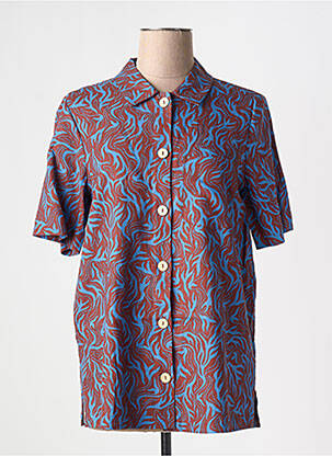 Cămașă albastru NICE THINGS femeie