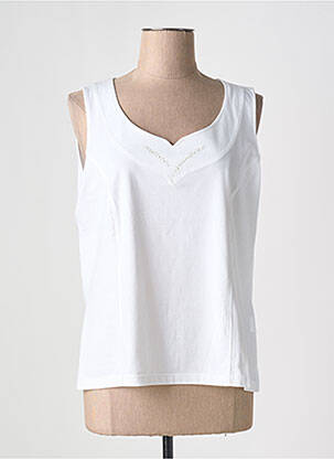 Maiou alb PAUPORTÉ femeie