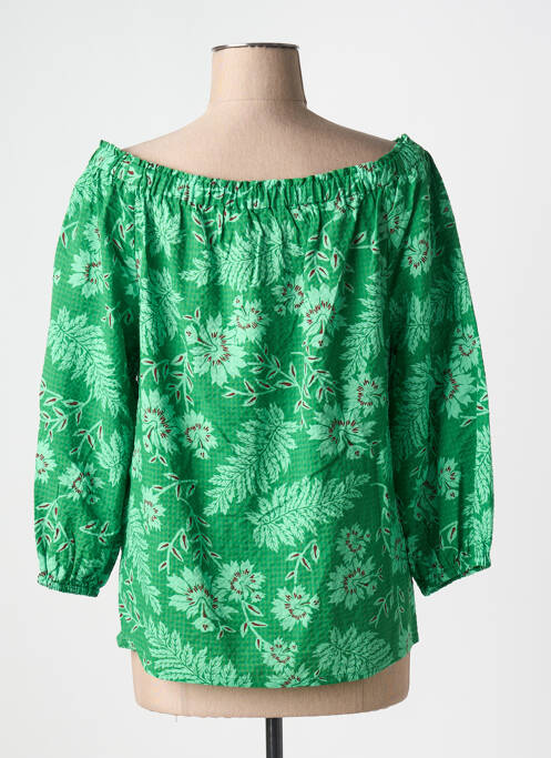 Top verde NICE THINGS femeie