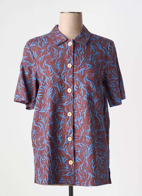 Cămașă albastru NICE THINGS femeie