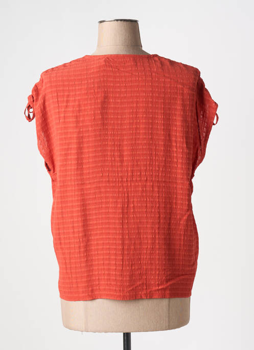 Cămașă mâneci scurte mâneci scurte portocaliu NICE THINGS femme