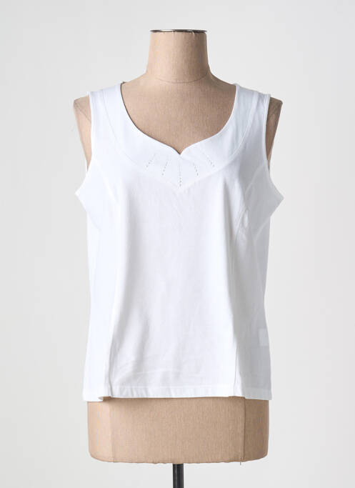 Maiou alb PAUPORTÉ femeie