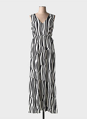 Rochie lungă negru CAROLINE BISS femeie