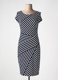 Rochie midi mâneci scurte mâneci scurte albastru JOSEPH RIBKOFF femeie