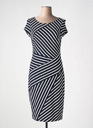 Rochie midi albastru JOSEPH RIBKOFF femeie