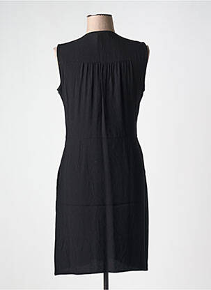 Rochie midi fără mâneci fără mâneci negru ZAPA femeie