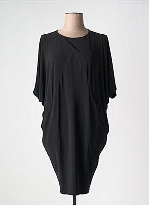Rochie midi mâneci scurte mâneci scurte negru JOSEPH RIBKOFF femeie