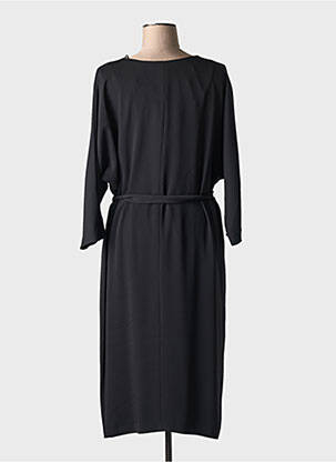 Rochie midi mâneci lungi mâneci lungi negru DANIEL HECHTER femeie