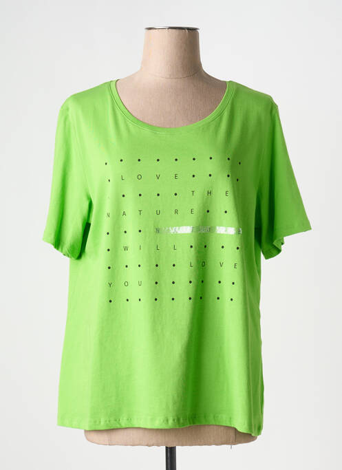 Tricou verde ELENA MIRO femeie