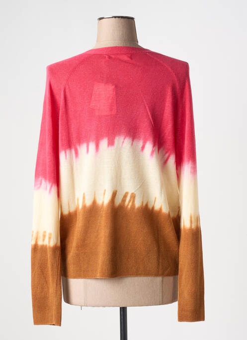 Vestă cu mâneci lungi roz NICE THINGS femeie