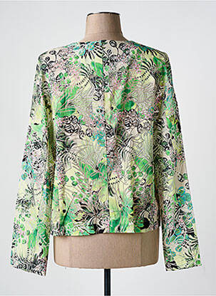 Jachete casual guler rotund verde BASLER femeie
