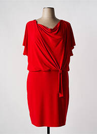 Rochie midi mâneci scurte mâneci scurte roșu JOSEPH RIBKOFF femme