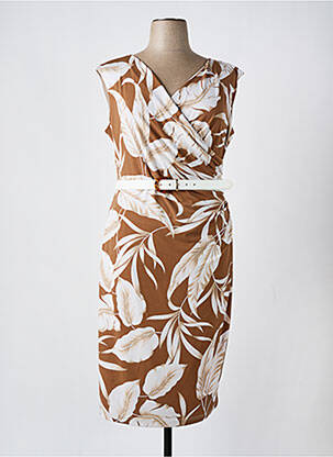 Rochie midi maro JOSEPH RIBKOFF femeie