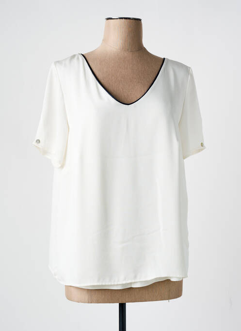 Top alb DEVERNOIS femeie