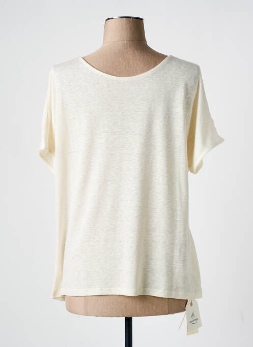 Top bej NICE THINGS femeie