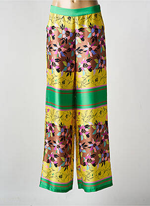 Pantalon larg galben GAUDI femeie