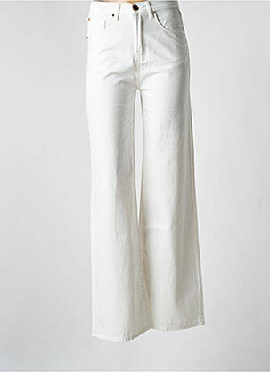 Blugi cu croială largă alb GAUDI femeie