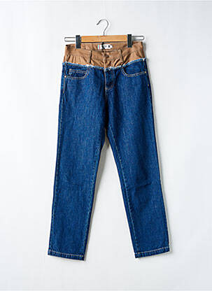 Blugi cu croială slim albastru PLEASE femeie