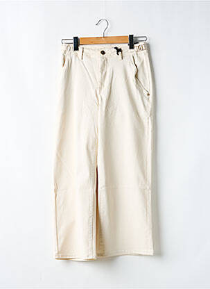 Pantalon larg bej GAUDI femeie