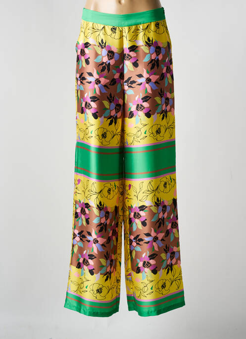 Pantalon larg galben GAUDI femeie