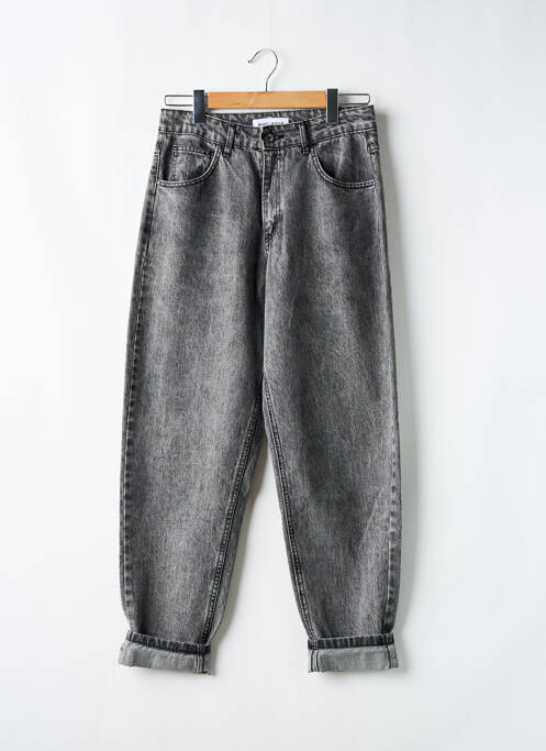 Blugi cu croială largă gri BRAND UNIQUE femeie