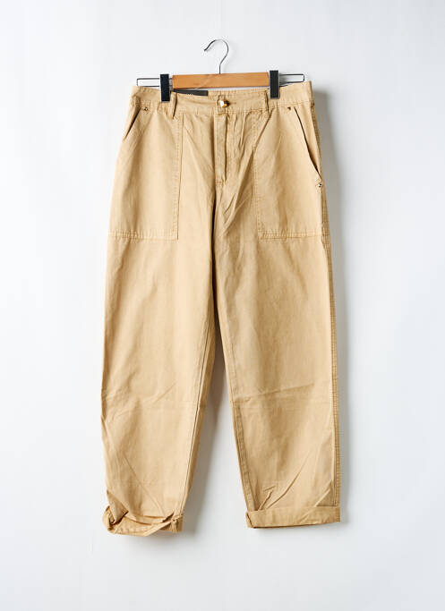 Pantalon larg bej GAUDI femeie