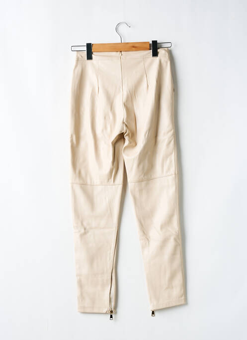 Pantalon slim bej GAUDI femeie