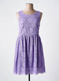 Rochie scurtă fără mâneci fără mâneci violet GAUDI femme