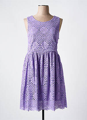 Rochie scurtă violet GAUDI femeie