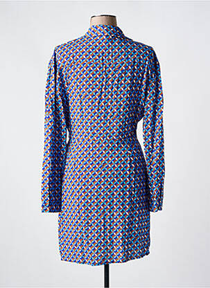 Rochie scurtă mâneci lungi mâneci lungi albastru GAUDI femeie