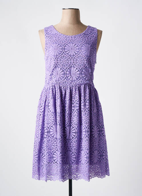 Rochie scurtă violet GAUDI femeie