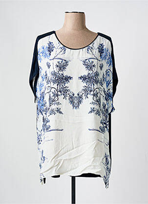 Tunică mâneci scurte albastru ELENA MIRO femeie