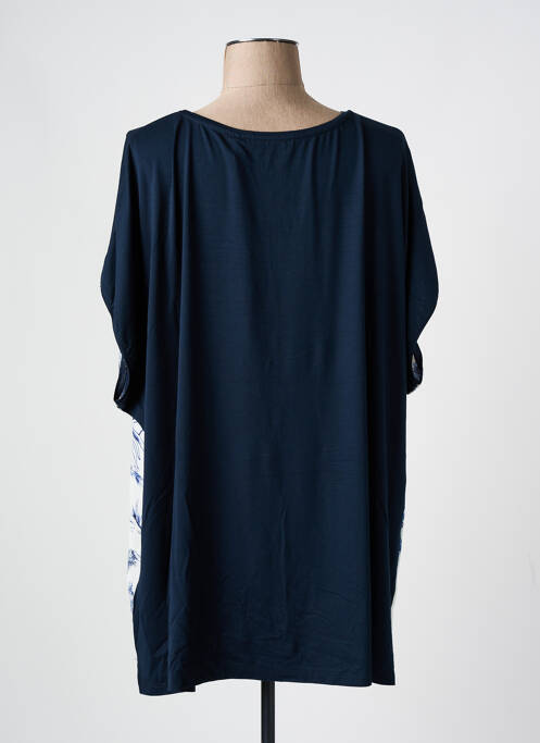 Tunică mâneci scurte albastru ELENA MIRO femeie