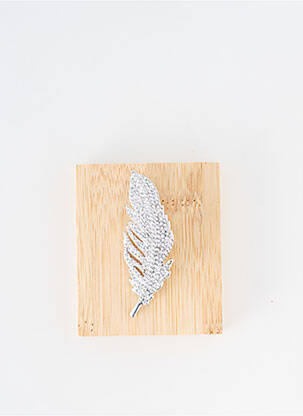 Broșă argintiu TATA GISELE femeie