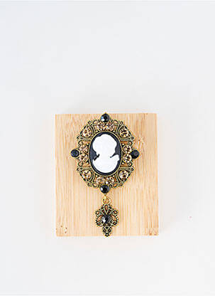 Broșă negru TATA GISELE femeie