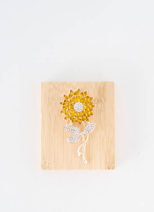 Broșă galben TATA GISELE femeie