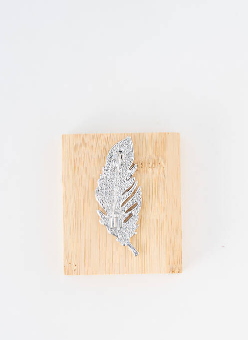 Broșă argintiu TATA GISELE femeie