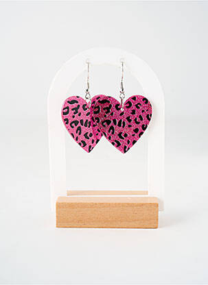 Cercei roz TATA GISELE femeie