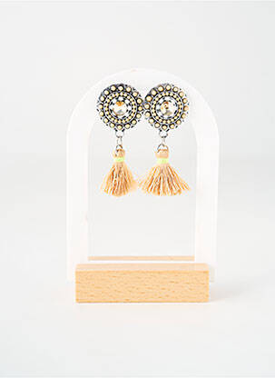 Cercei bej TATA GISELE femeie