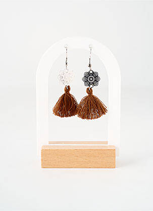 Cercei maro TATA GISELE femeie