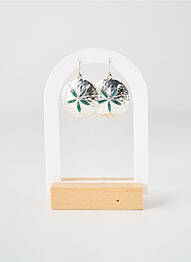 Cercei materiale metalice verde TATA GISELE femme