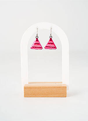 Cercei roz TATA GISELE femeie